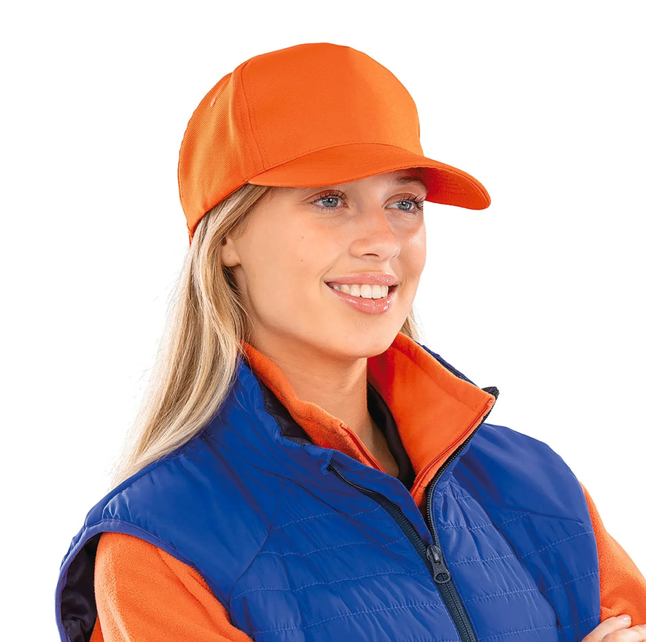 RC984X - Casquette recyclée 5 panneaux Result