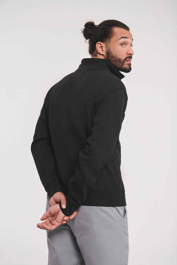 RU270M - Sweat Col Zippé Authentic