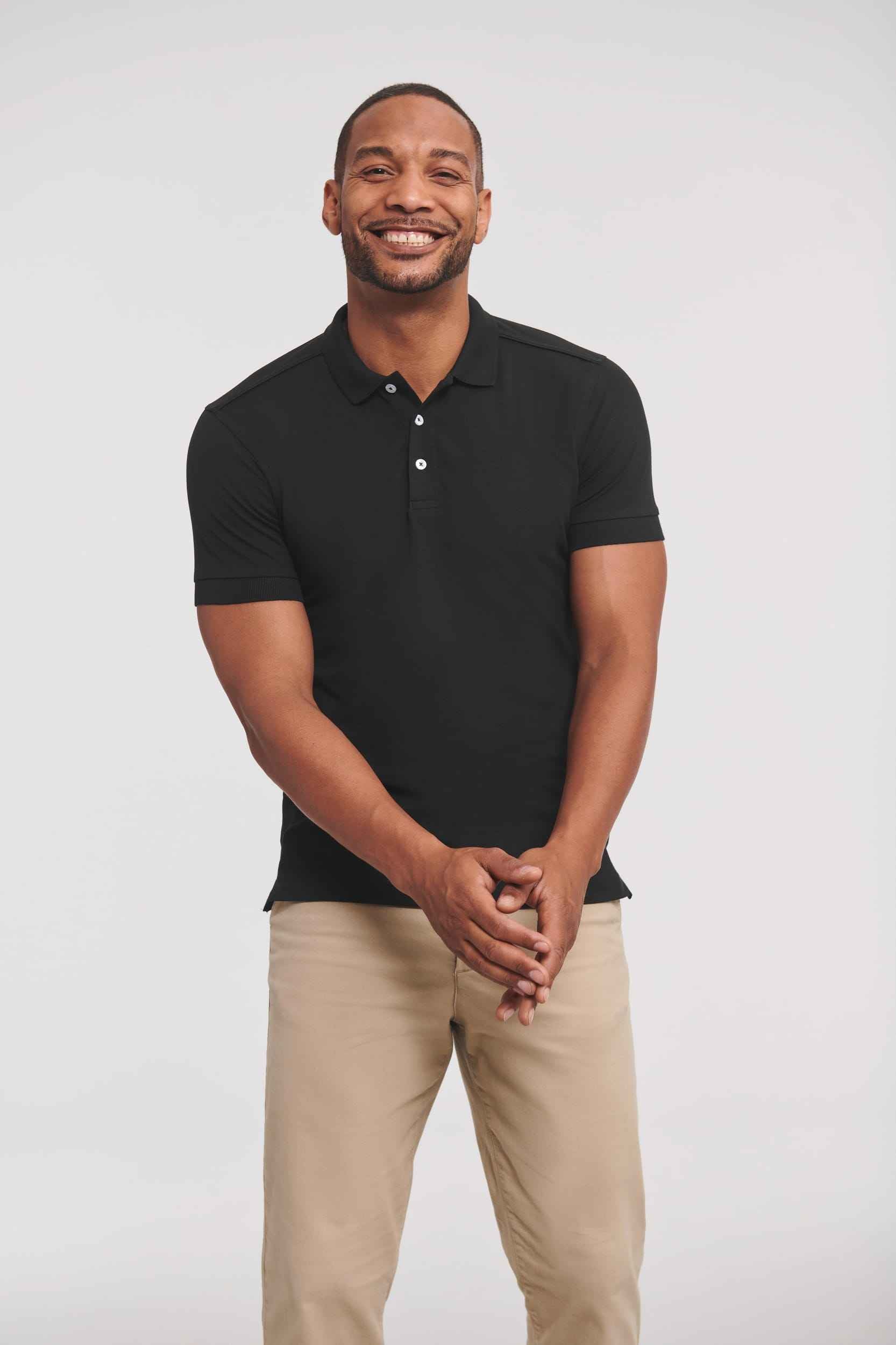 RU566M - Polo Stretch Homme