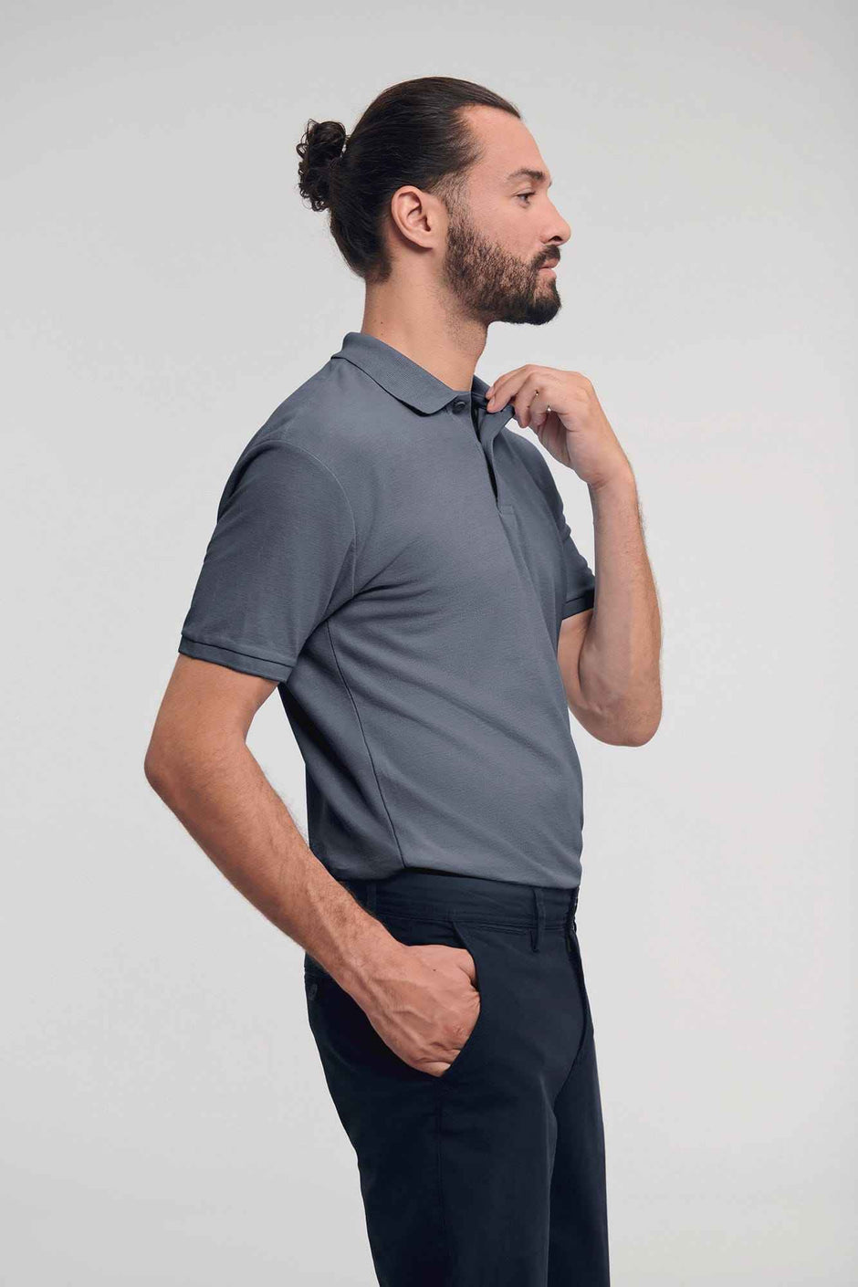 RU570M - Polo homme Authentic Eco