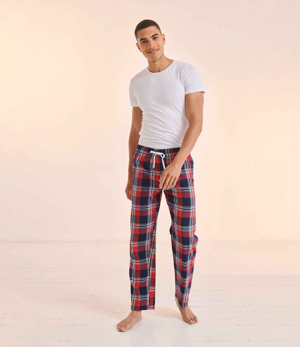SFM083 - Pantalon homme à motif tartan