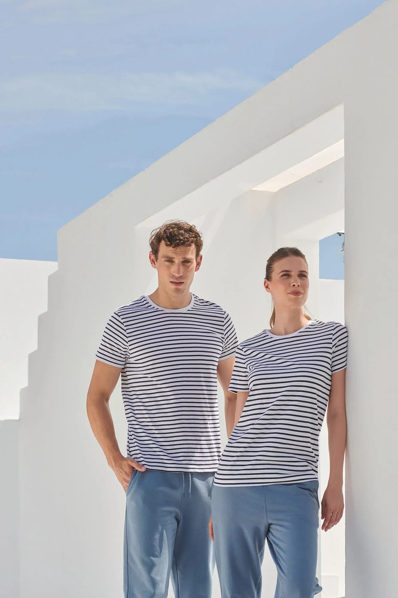 SFM202 - T-shirt Rayé unisexe - Occifloc