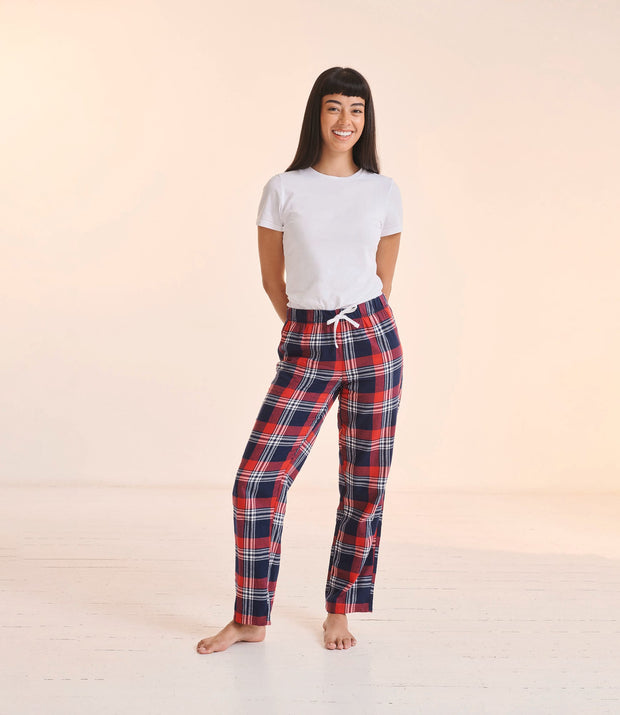 SK083 - Pantalon femme à motif tartan SF Clothing