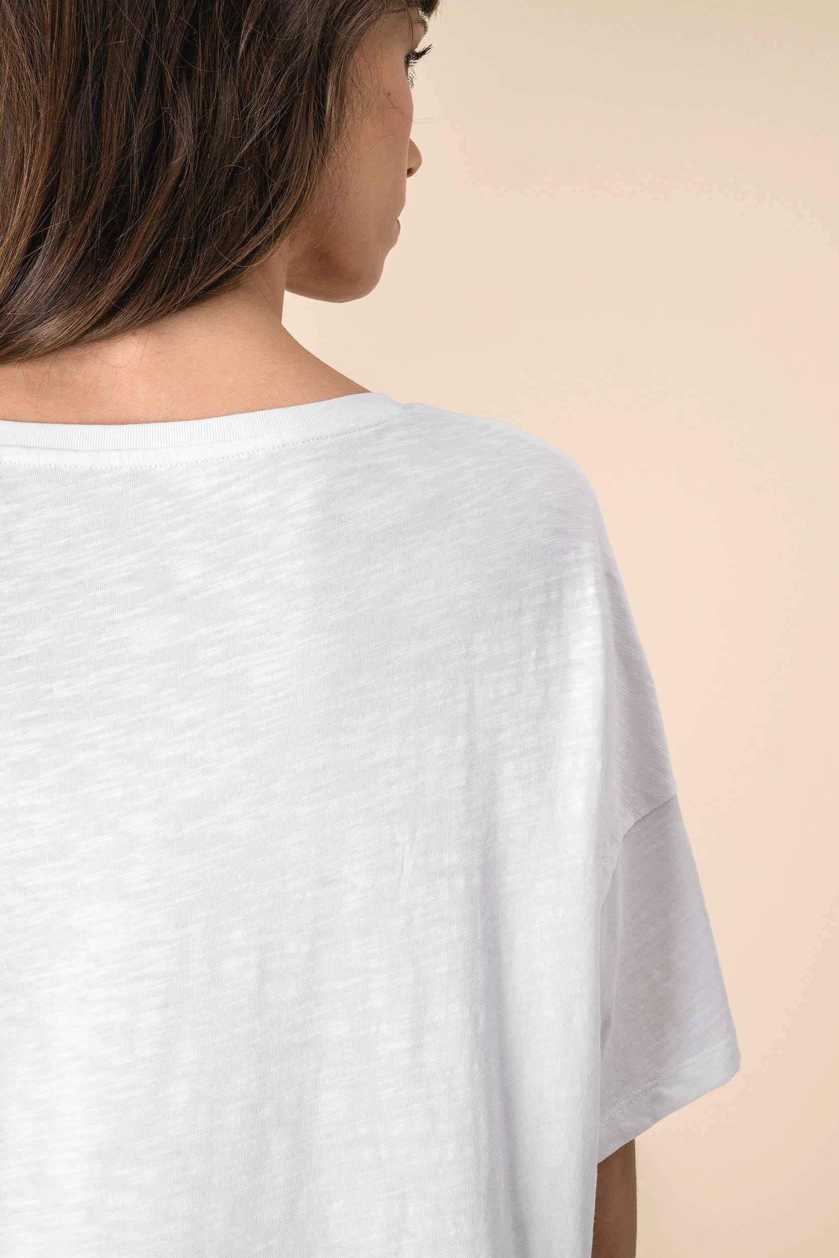 SP304 - T-shirt écoresponsable slub oversize femme - Occifloc