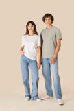 SP325 - T-shirt écoresponsable en coton bio et lin unisexe - Occifloc