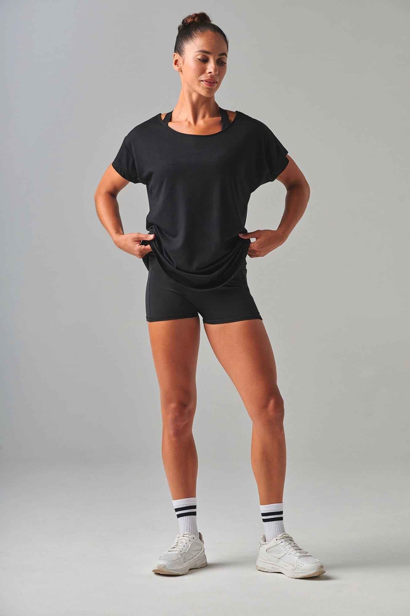 TL527 - T-shirt scoop neck femme Tombo