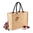 W407 - Sac shopping classique en jute - Occifloc
