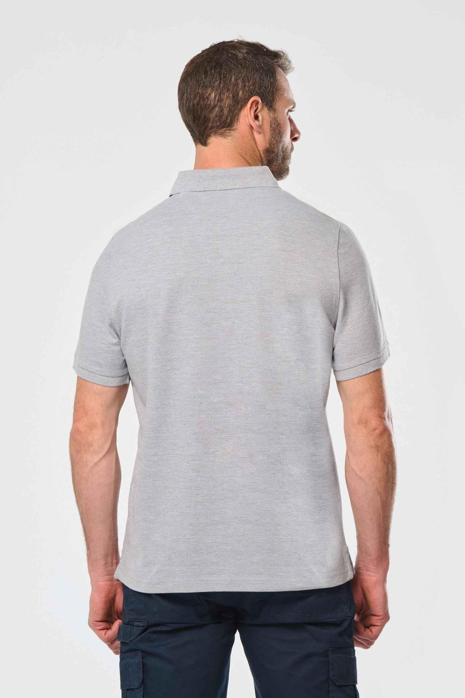 WK225 - Polo col boutons pression manches courtes homme - Occifloc