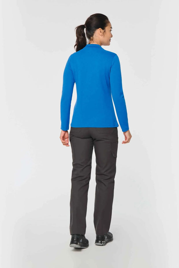 WK277 - Polo manches longues femme - Occifloc