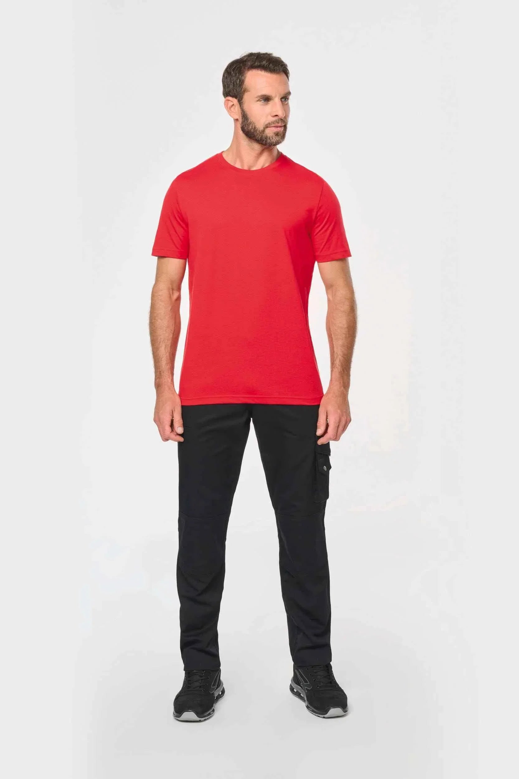 WK302 - T-shirt col rond écoresponsable homme - Occifloc