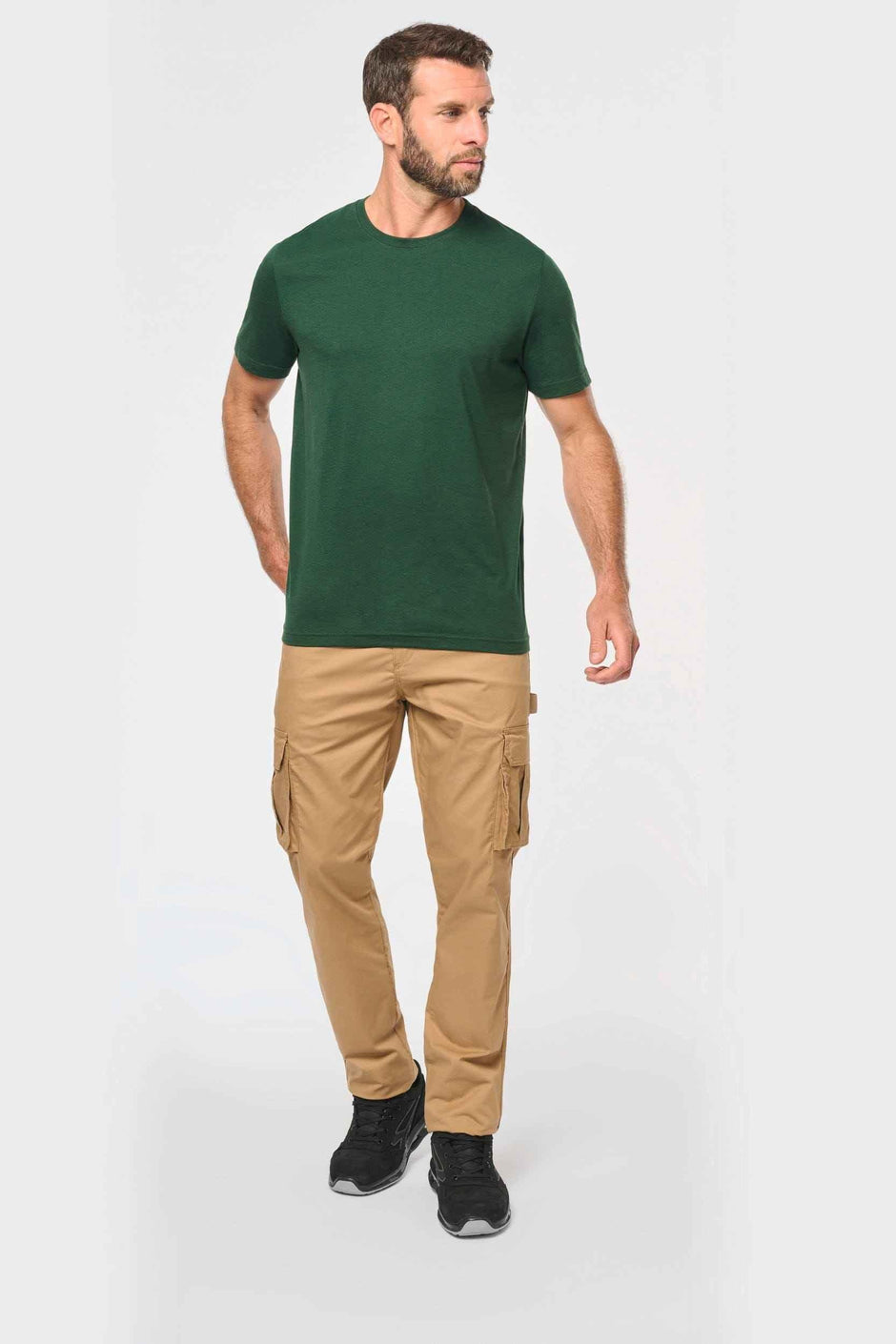 WK302 - T-shirt col rond écoresponsable homme - Occifloc