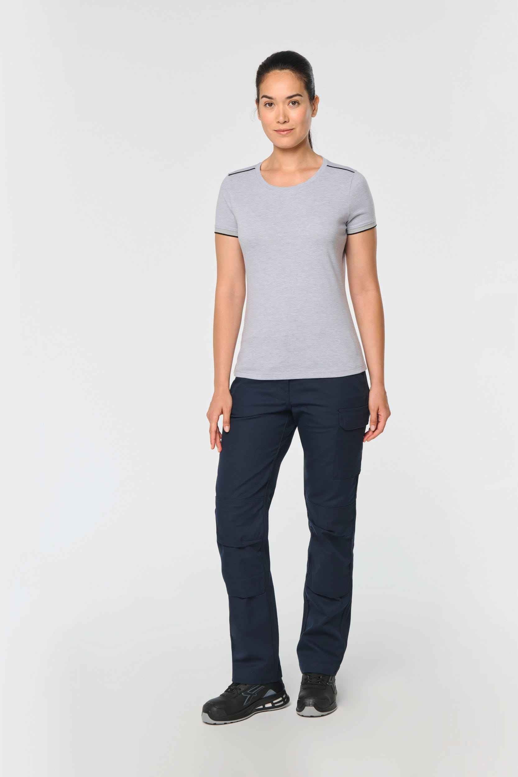 WK3021 - T-shirt Day To Day manches courtes femme WK. Designed To Work