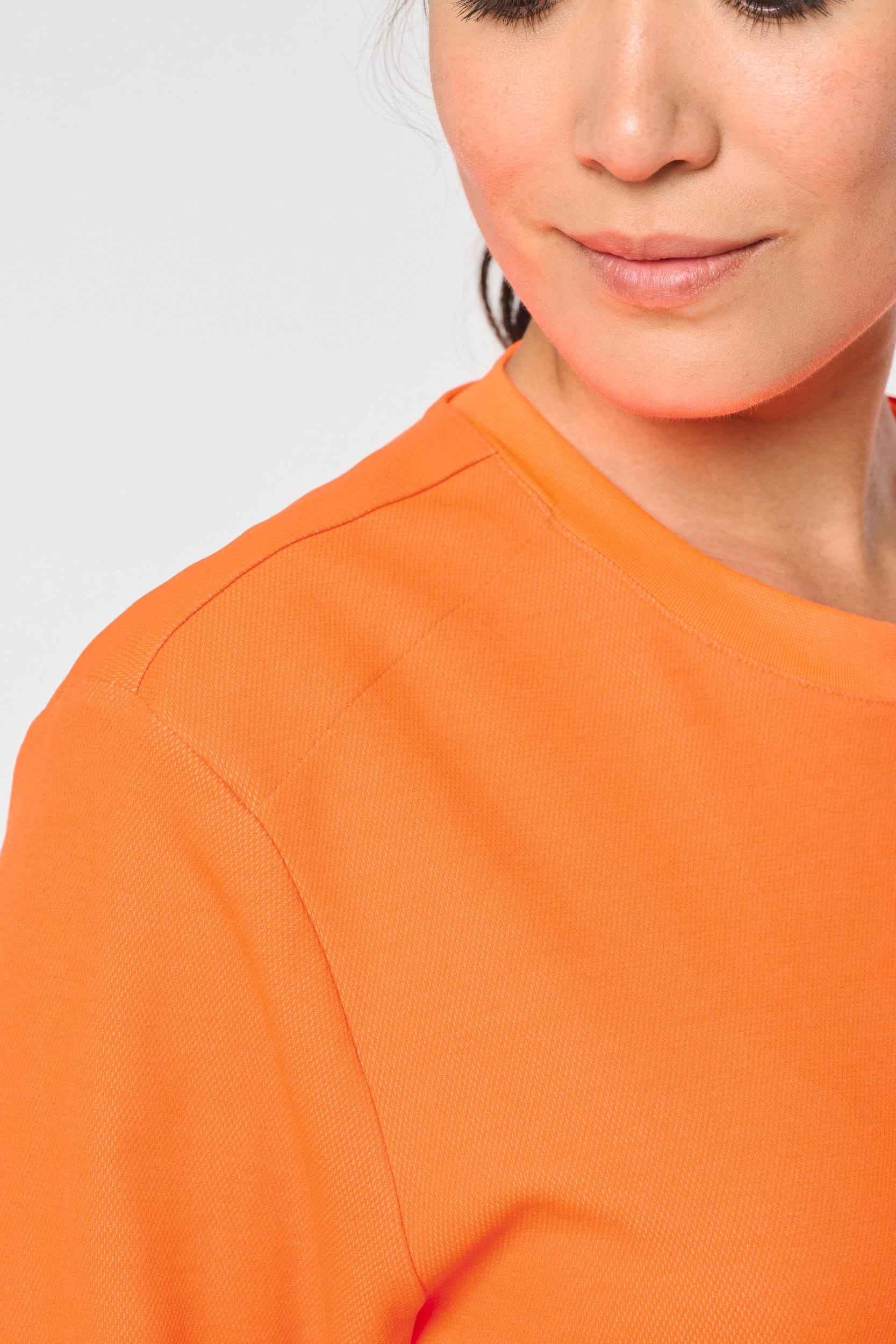 WK318 - T-shirt unisexe écoresponsable manches longues coton/polyester - Occifloc