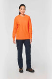 WK318 - T-shirt unisexe écoresponsable manches longues coton/polyester - Occifloc
