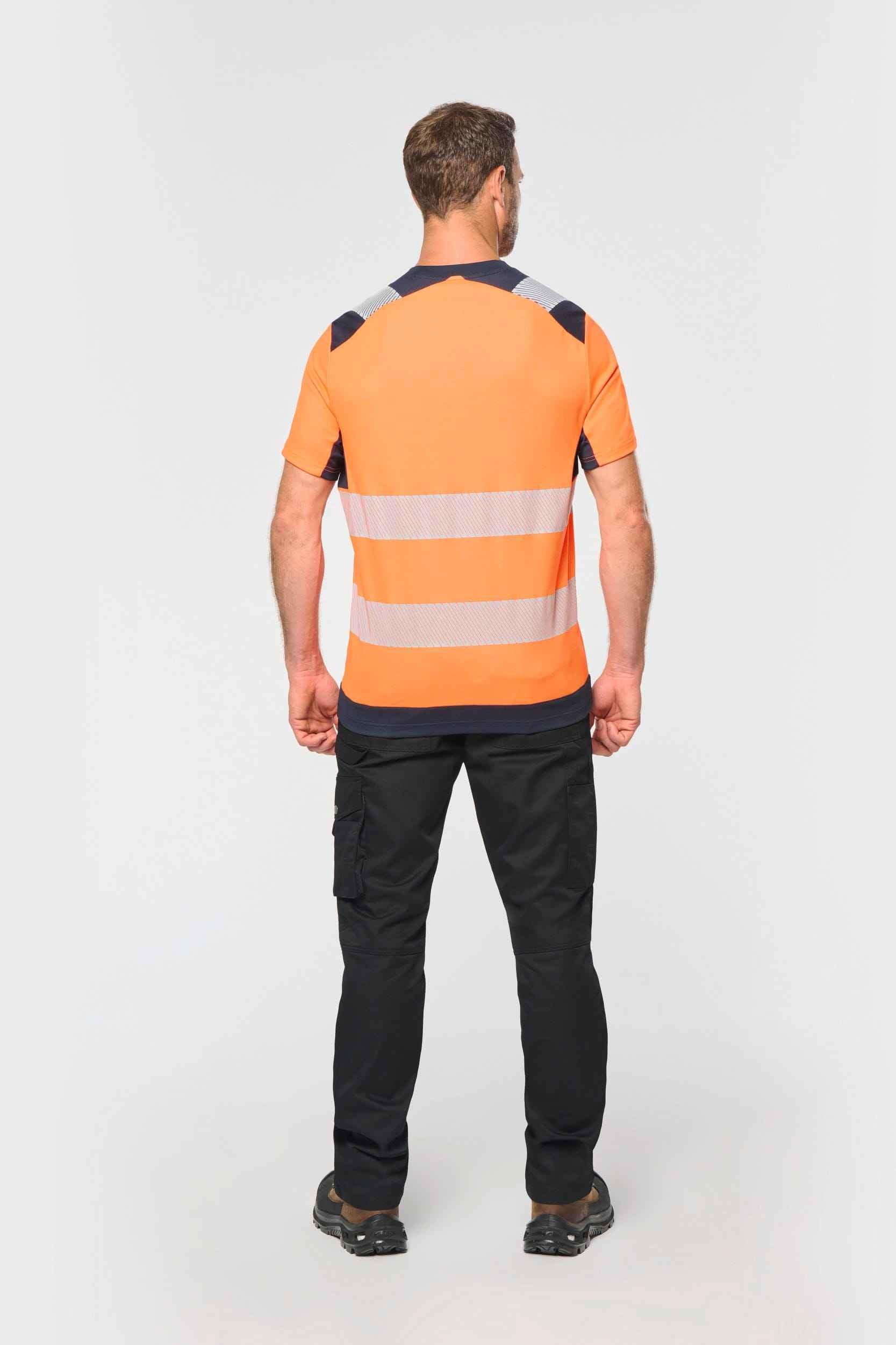 WK360 - T-shirt de sécurité recyclé manches courtes unisexe - Occifloc