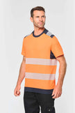 WK360 - T-shirt de sécurité recyclé manches courtes unisexe - Occifloc