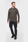 WK4000 - Sweat-shirt col polo homme - Occifloc