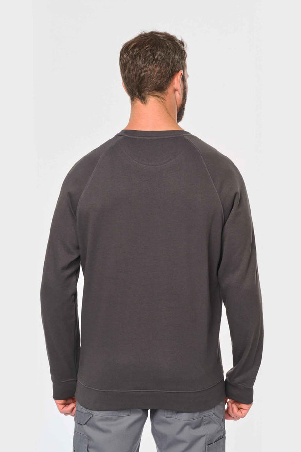WK402 - Sweat-shirt col rond  homme