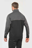 WK404 - Sweat-shirt écoresponsable col zippé unisexe