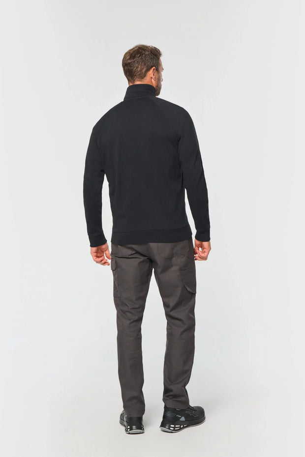 WK406 - Veste molleton coton manches raglan unisexe - Occifloc