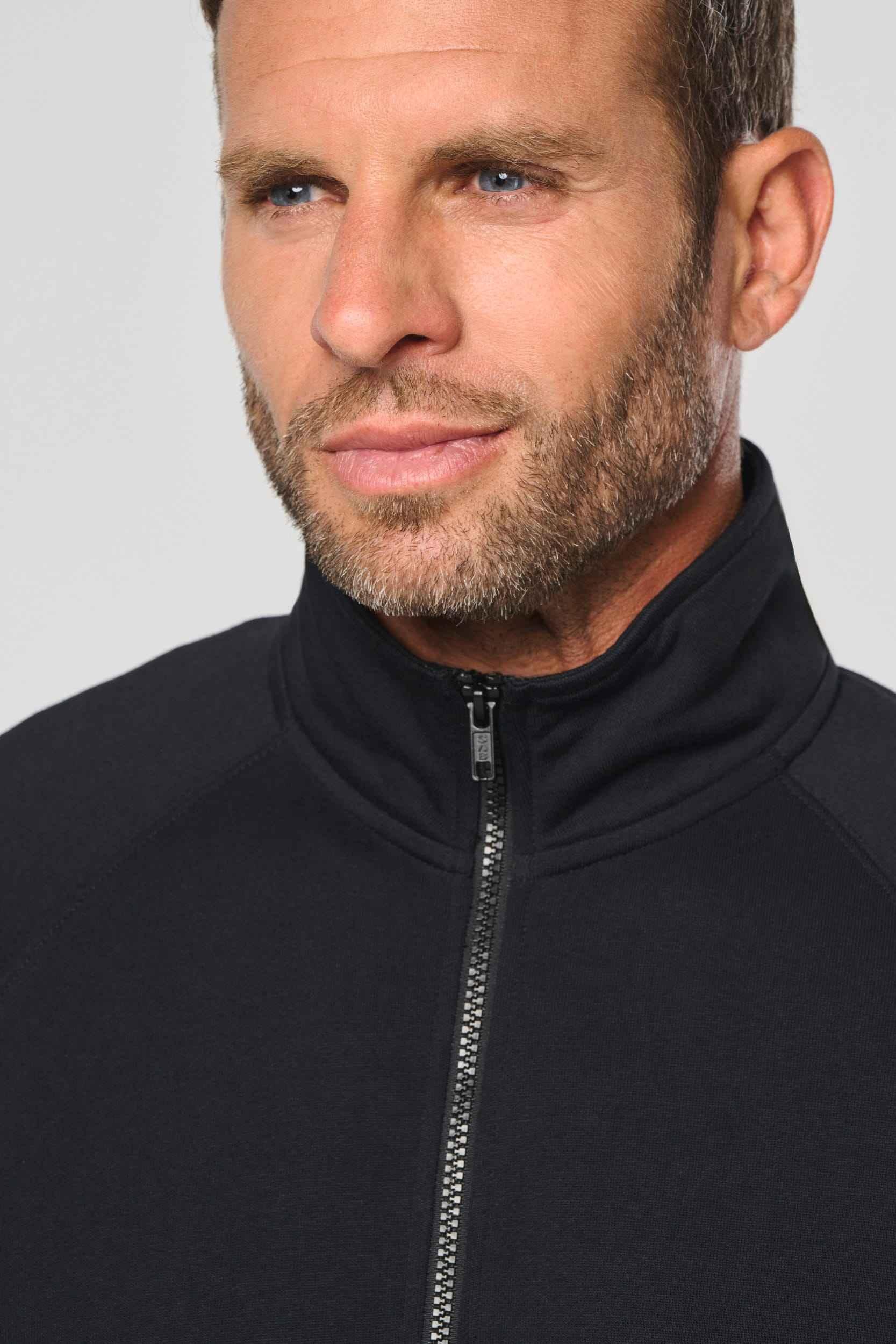 WK406 - Veste molleton coton manches raglan unisexe - Occifloc