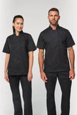 WK500 - Veste de cuisine écoresponsable manches courtes unisexe - Occifloc