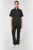 WK500 - Veste de cuisine écoresponsable manches courtes unisexe - Occifloc