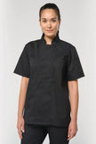 WK500 - Veste de cuisine écoresponsable manches courtes unisexe - Occifloc