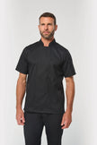 WK500 - Veste de cuisine écoresponsable manches courtes unisexe - Occifloc