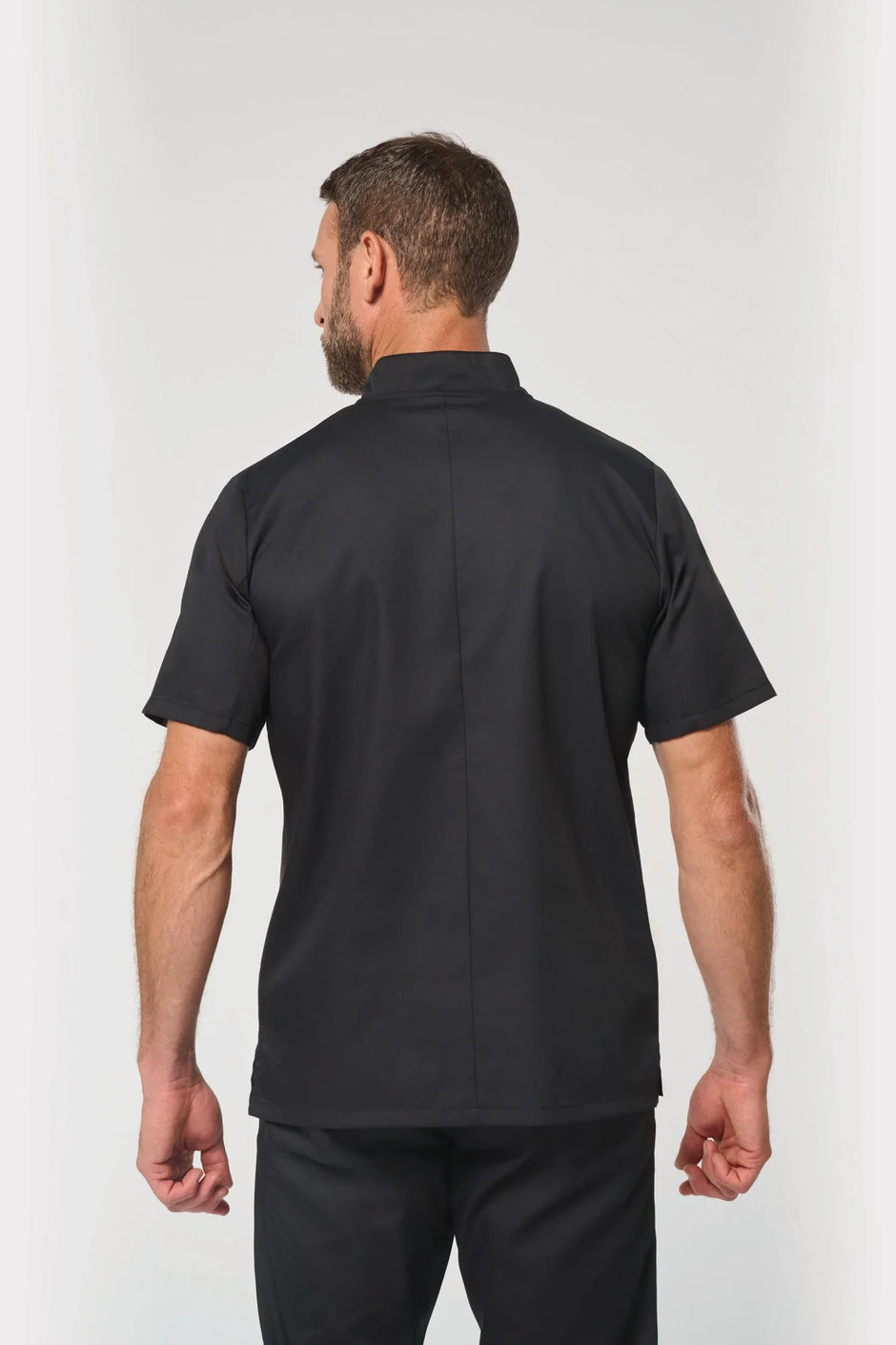 WK500 - Veste de cuisine écoresponsable manches courtes unisexe - Occifloc