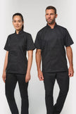 WK501 - Veste de cuisine écoresponsable et respirante manches courtes unisexe - Occifloc