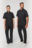 WK501 - Veste de cuisine écoresponsable et respirante manches courtes unisexe - Occifloc