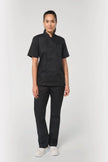 WK501 - Veste de cuisine écoresponsable et respirante manches courtes unisexe - Occifloc