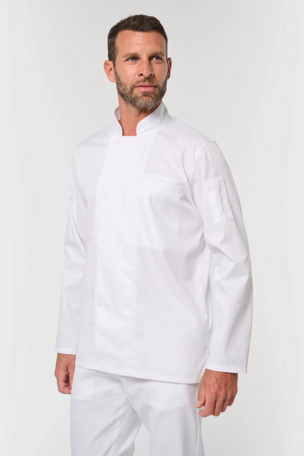 WK511 - Veste de cuisine écoresponsable et respirante manches longues unisexe WK. Designed To Work
