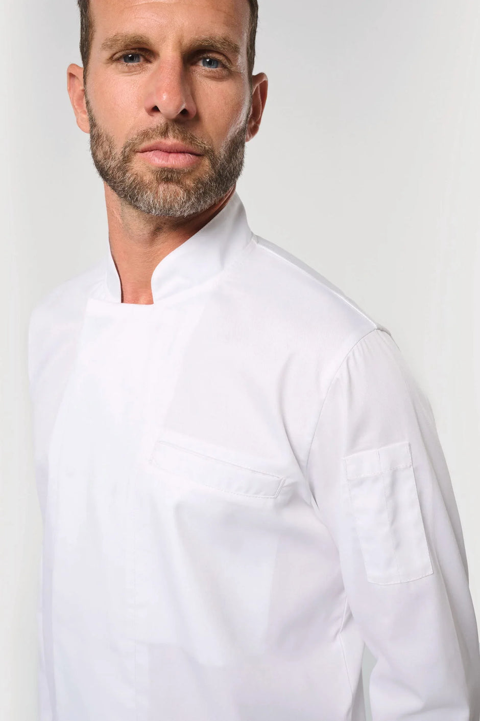 WK511 - Veste de cuisine écoresponsable et respirante manches longues unisexe - Occifloc