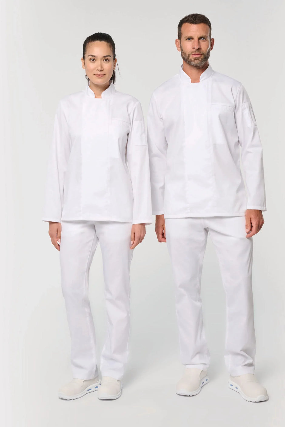 WK511 - Veste de cuisine écoresponsable et respirante manches longues unisexe - Occifloc