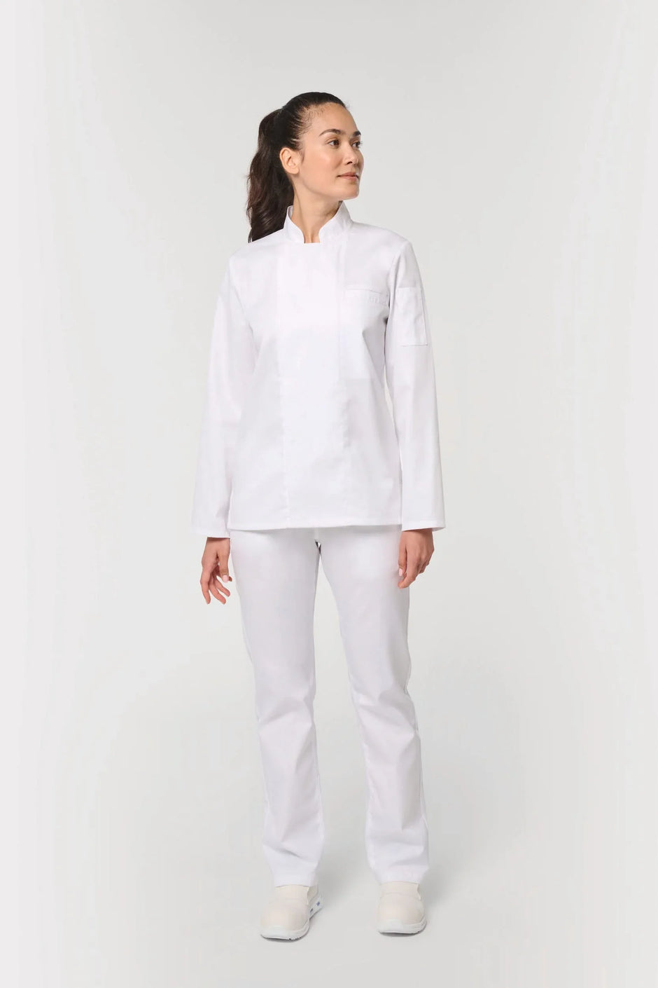 WK511 - Veste de cuisine écoresponsable et respirante manches longues unisexe - Occifloc