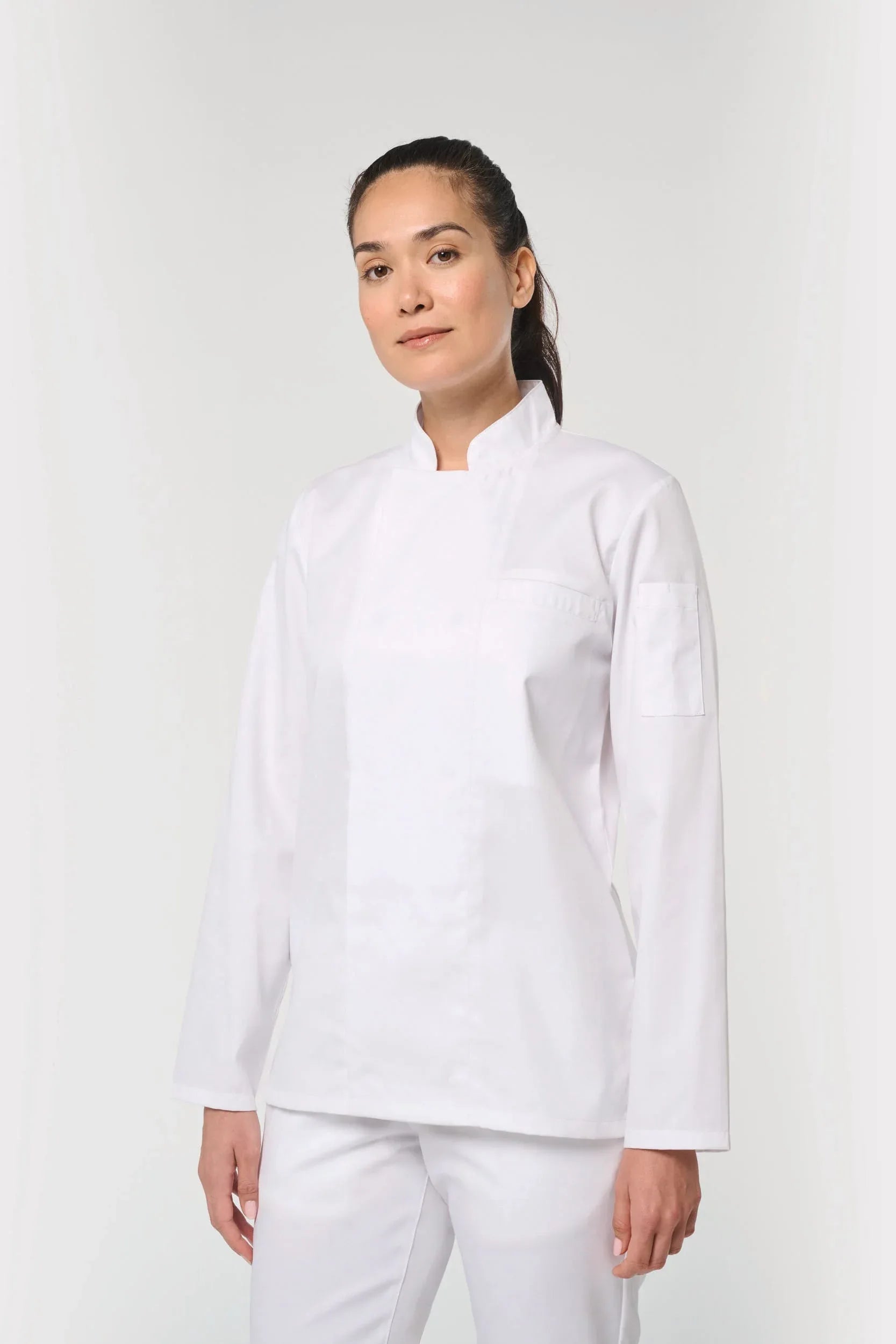 WK511 - Veste de cuisine écoresponsable et respirante manches longues unisexe - Occifloc