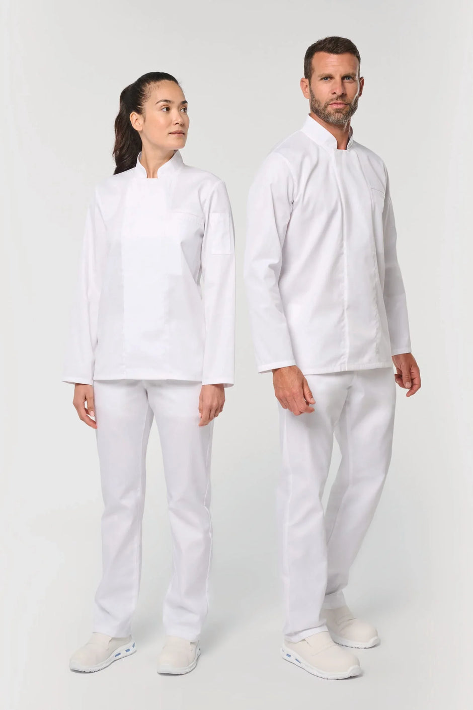 WK511 - Veste de cuisine écoresponsable et respirante manches longues unisexe - Occifloc