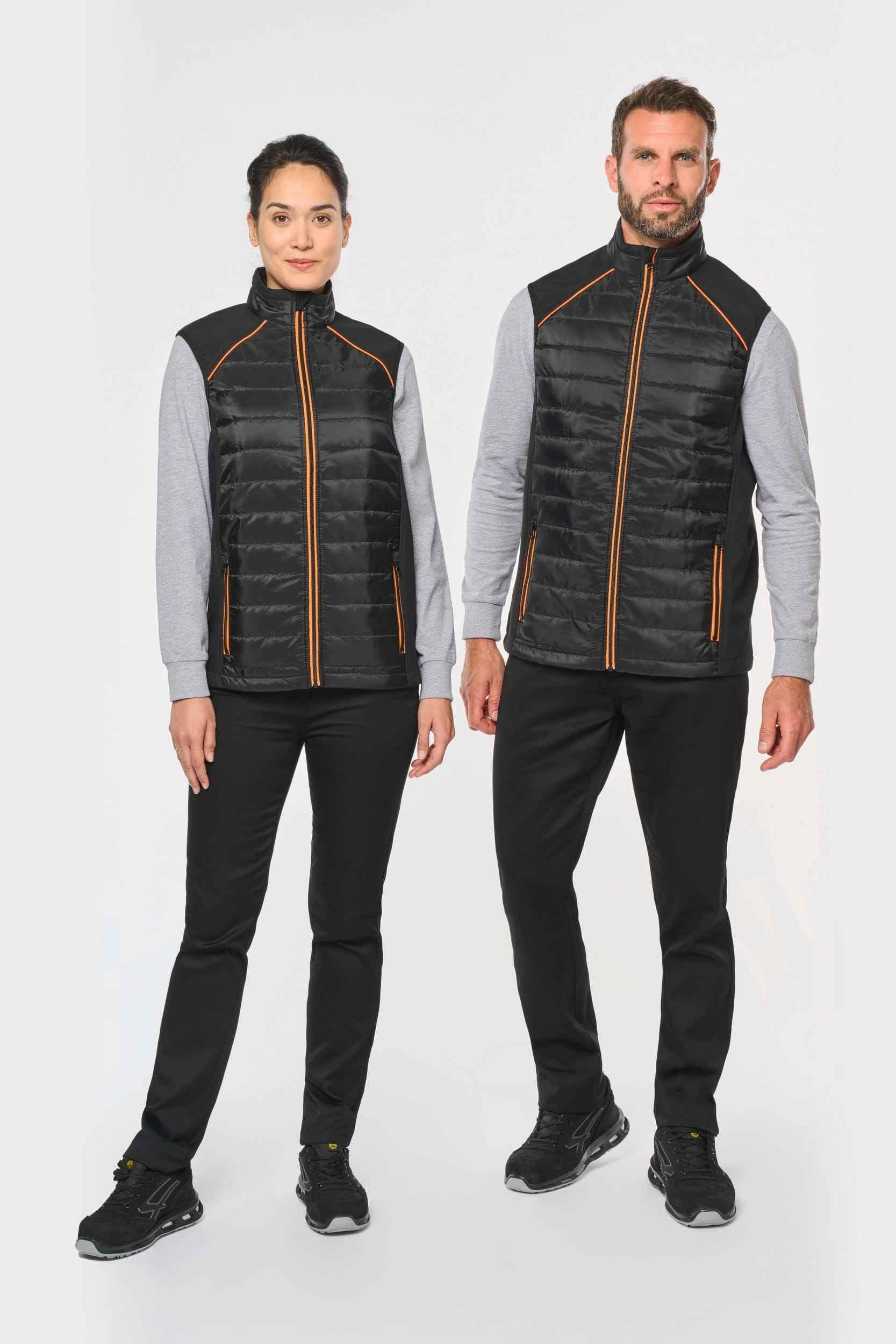 WK606 - Bodywarmer Day To Day bi-matière unisexe - Occifloc