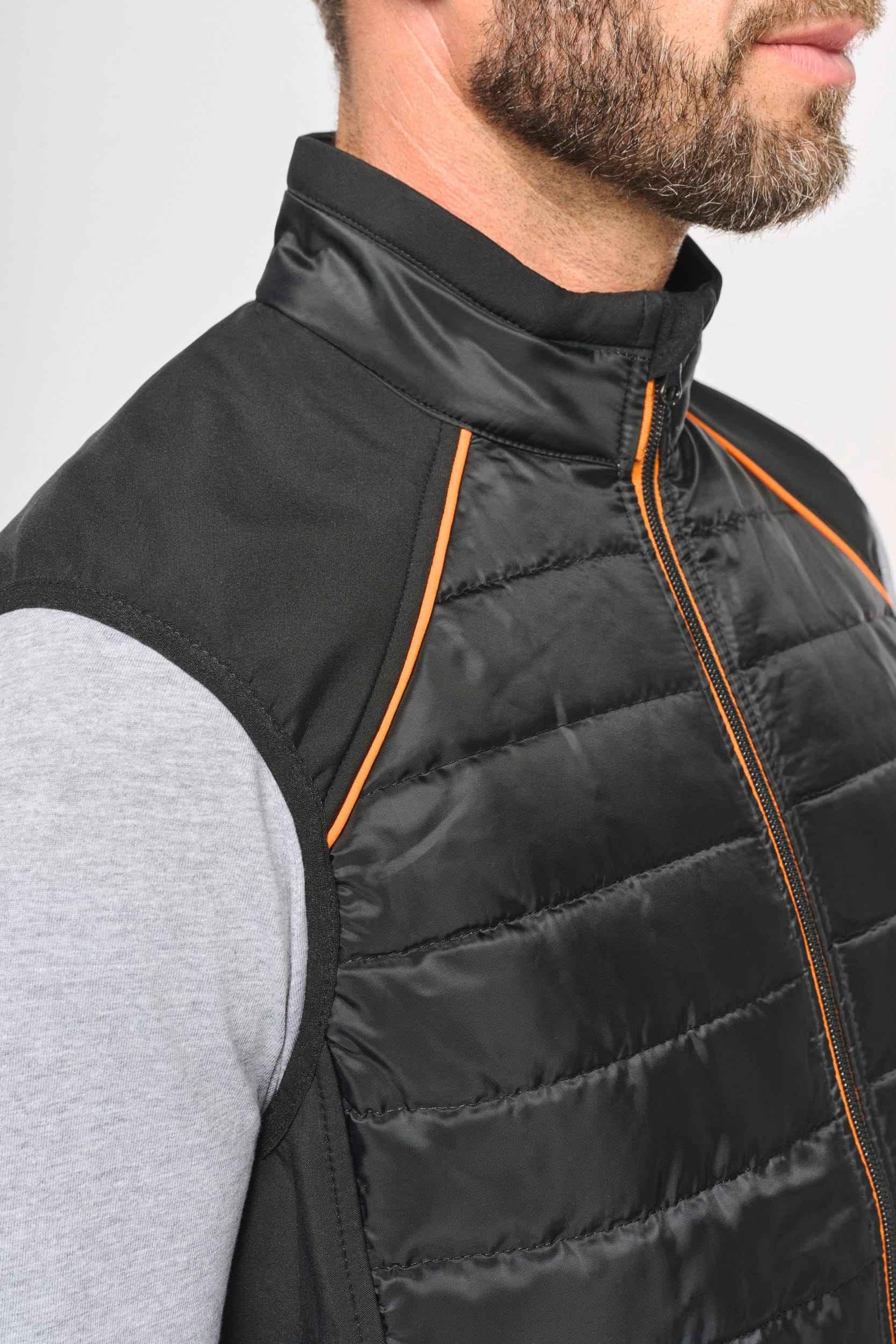 WK606 - Bodywarmer Day To Day bi-matière unisexe - Occifloc