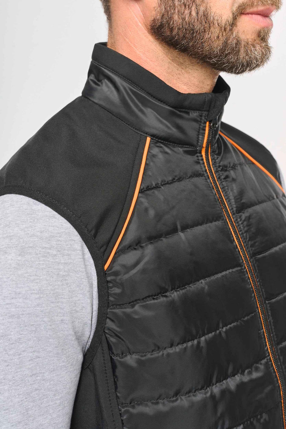 WK606 - Bodywarmer Day To Day bi-matière unisexe - Occifloc