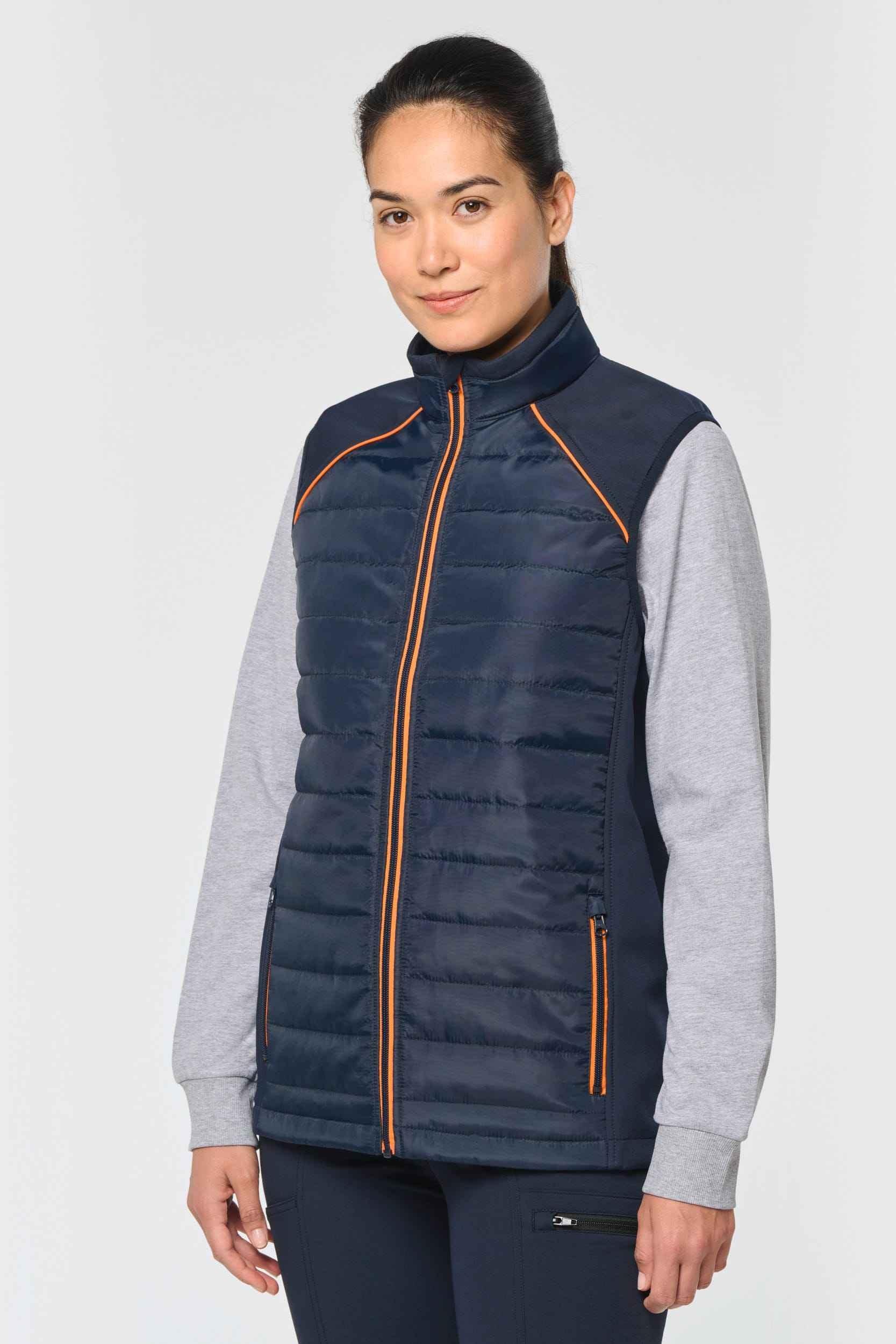 WK606 - Bodywarmer Day To Day bi-matière unisexe - Occifloc