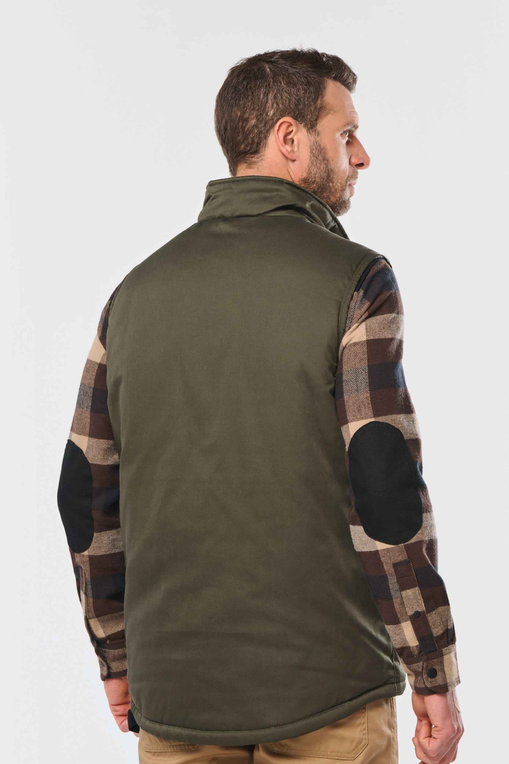 WK607 - Gilet polycoton multipoches rembourré unisexe WK. Designed To Work