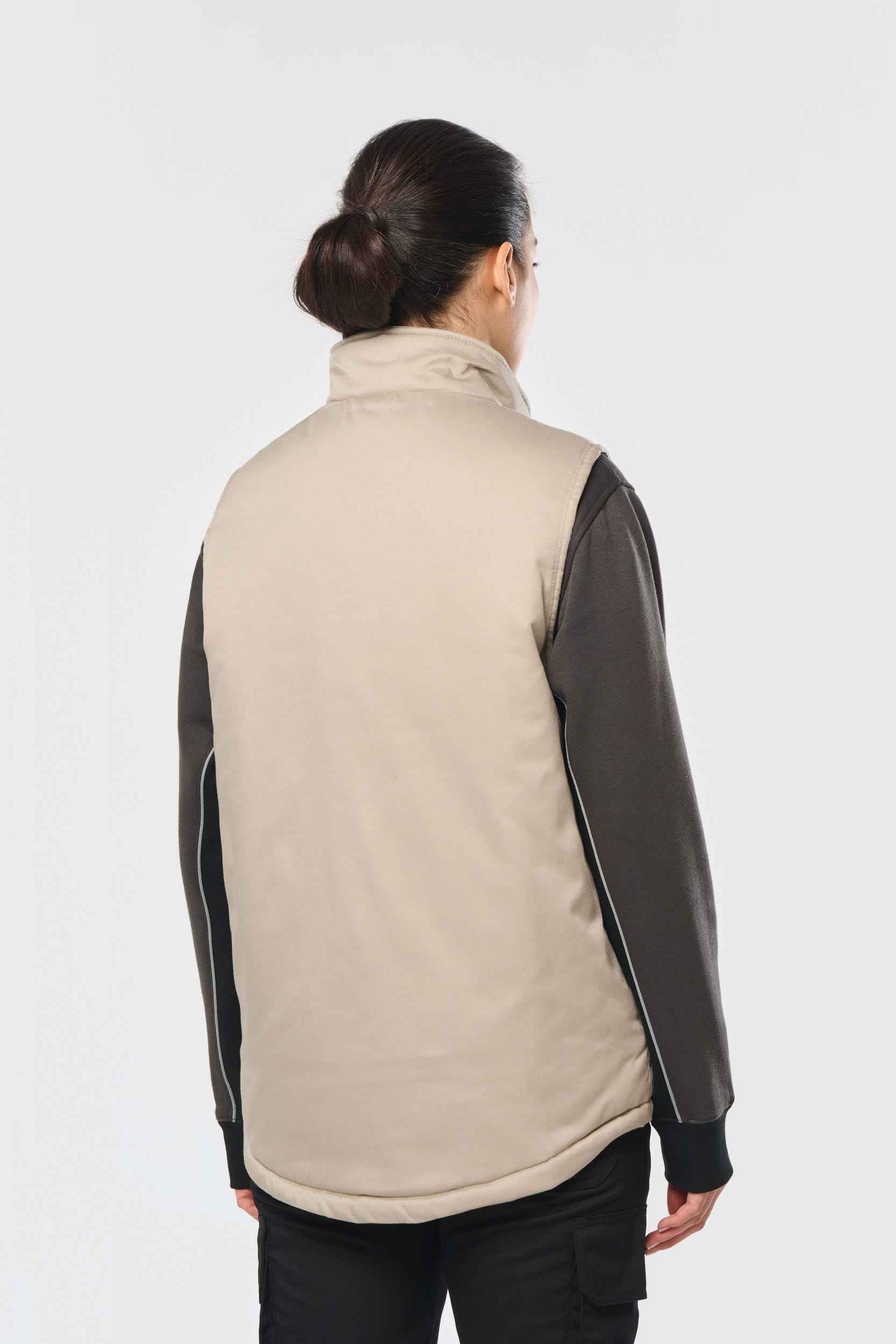 WK607 - Gilet polycoton multipoches rembourré unisexe WK. Designed To Work