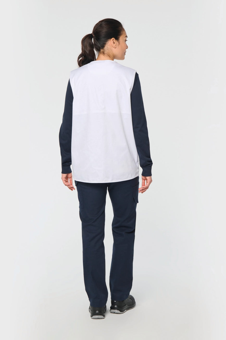 WK609 - Gilet polycoton multipoches doublé unisexe WK. Designed To Work