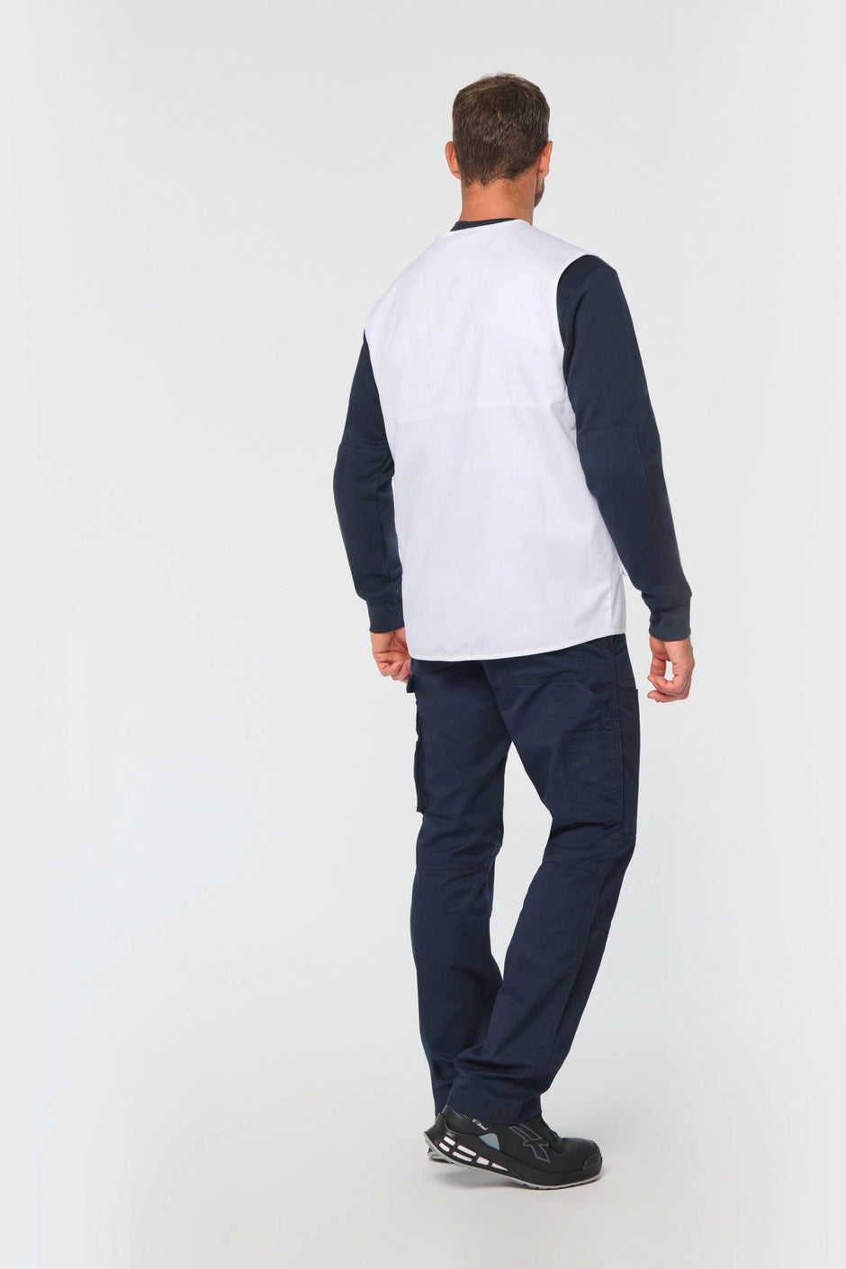 WK609 - Gilet polycoton multipoches doublé unisexe WK. Designed To Work