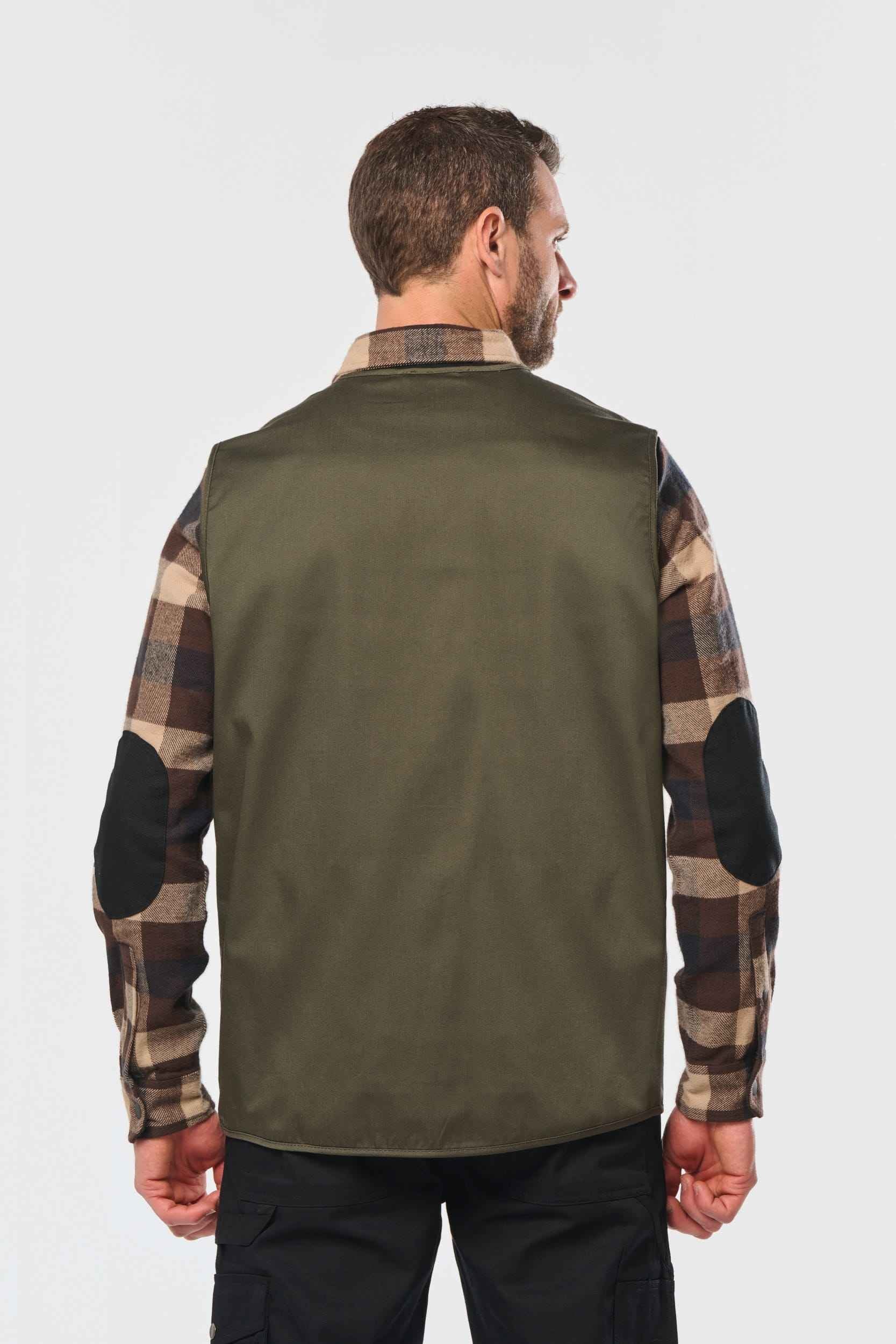 WK609 - Gilet polycoton multipoches doublé unisexe WK. Designed To Work