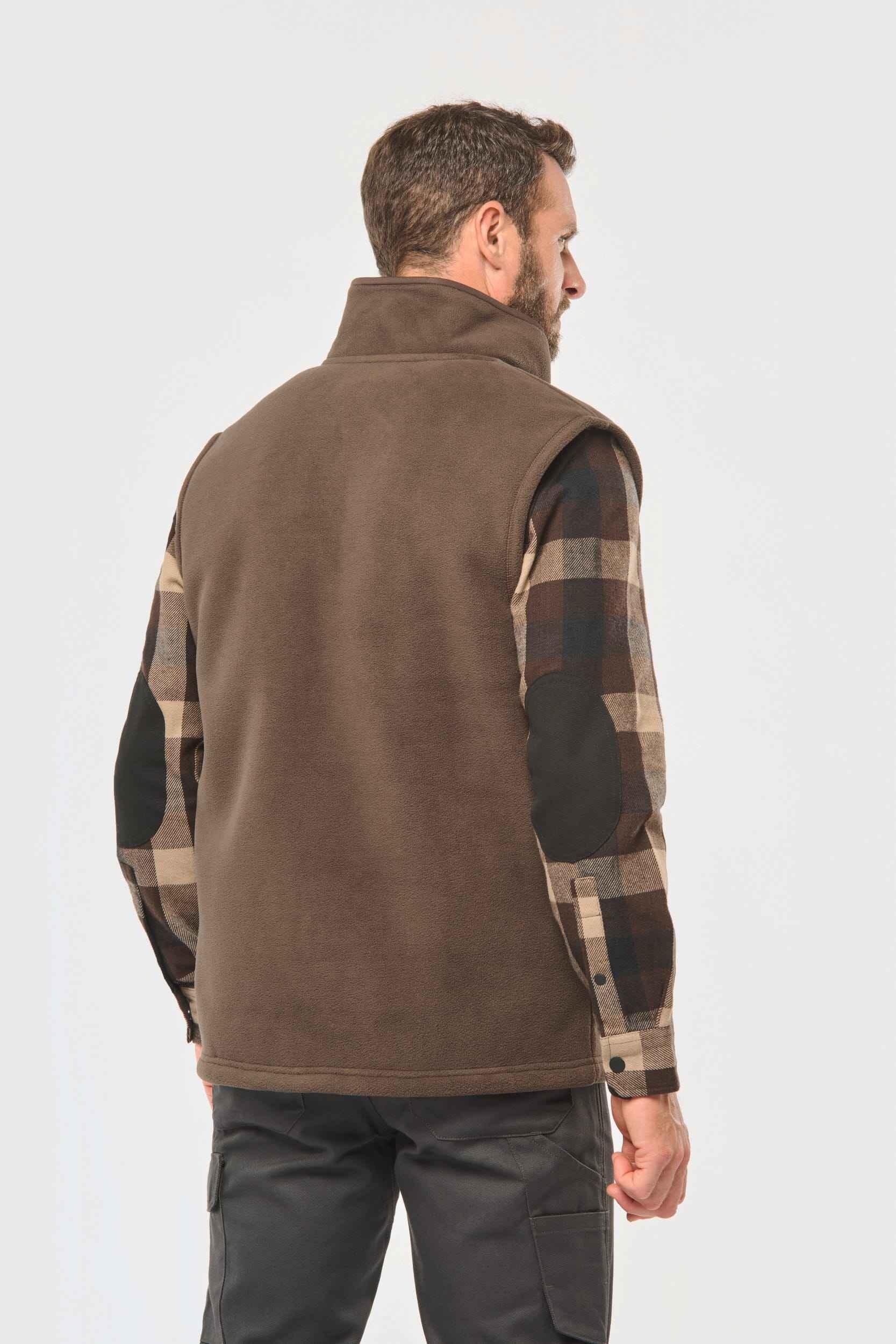 WK610 - Bodywarmer polaire avec intérieur sherpa unisexe - Occifloc