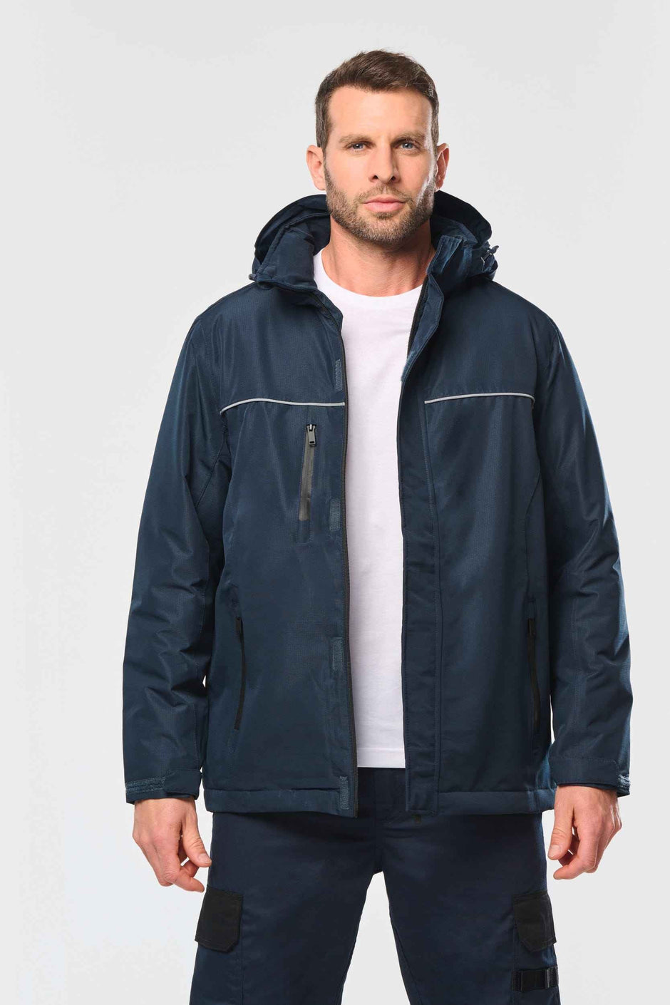 WK650 - Parka performance à capuche unisexe WK. Designed To Work